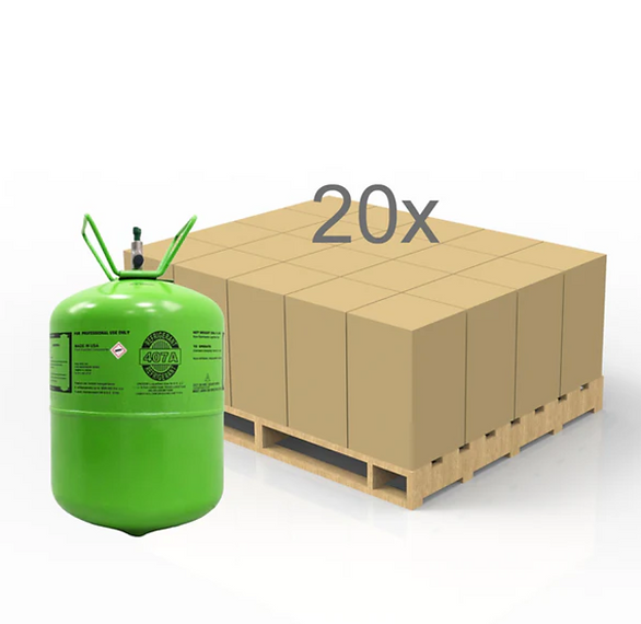 R-407A – 25 lb Cylinder | Virgin Refrigerant | Sealed Cylinder