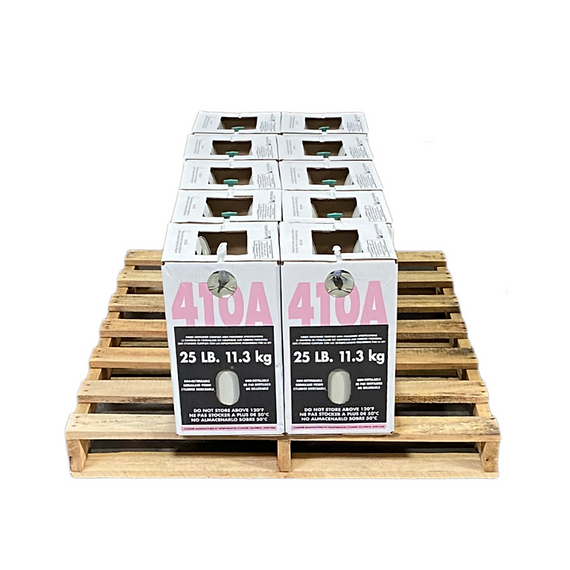 R-410A – 25 lb Cylinder | Virgin Refrigerant | Pink Cylinder