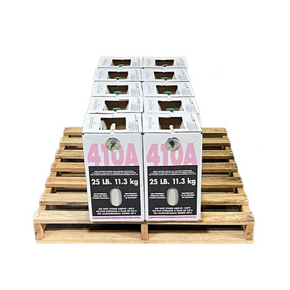 R-410A – 25 lb Cylinder | Virgin Refrigerant | Pink Cylinder