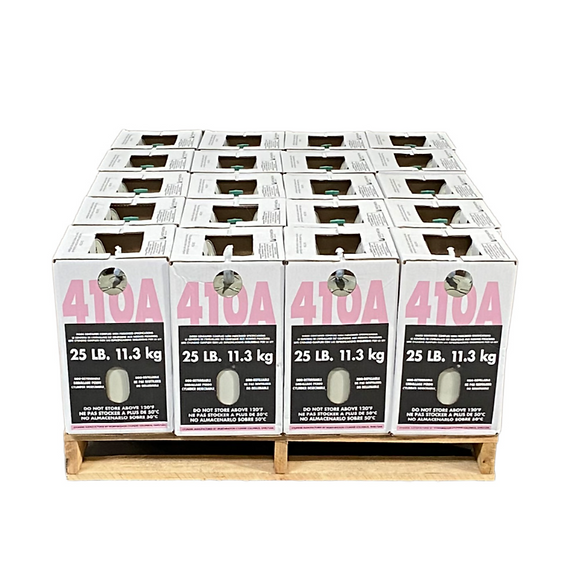 R-410A – 25 lb Cylinder | Virgin Refrigerant | Pink Cylinder