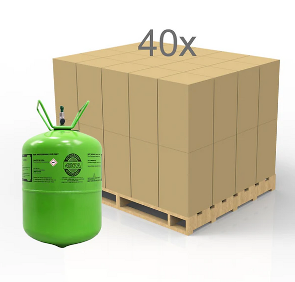 R-407A – 25 lb Cylinder | Virgin Refrigerant | Sealed Cylinder