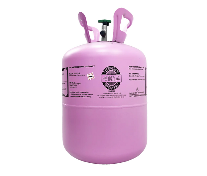 R-410A – 25 lb Cylinder | Virgin Refrigerant | Pink Cylinder