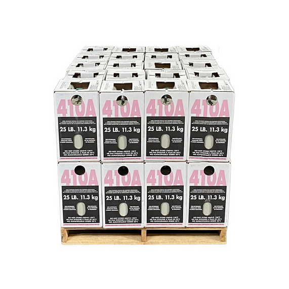 R-410A – 25 lb Cylinder | Virgin Refrigerant | Pink Cylinder